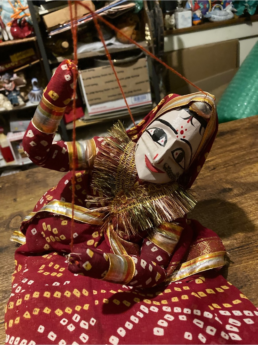 Handcrafted 18" string puppet - Picture 5 of 8